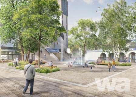 Hauptstraße und angrenzende Bereiche in Rielasingen