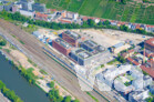 Campus Neue Weststadt Esslingen - Luftfoto 8/2025 | © wa wettbewerbe aktuell