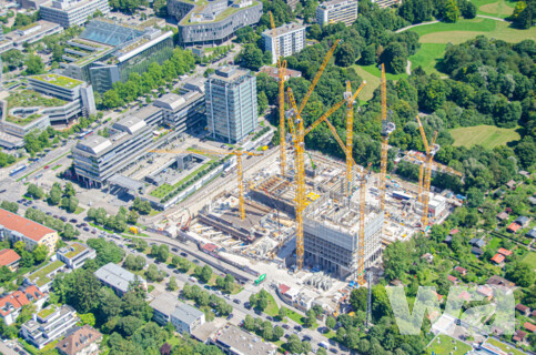 Bürogebäude für die ﻿BVK Bayerische Versorgungskammer an der Richard-Strauss-Straße | © wa wettbewerbe aktuell