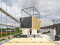 Neubau Studentenwohnheim Lutterterrasse - Baustelle | © Achim Birnbaum