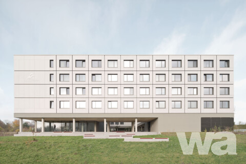 Neubau Studentenwohnheim Lutterterrasse | © Brigida González