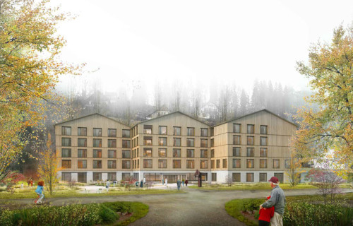 Construction d’un EMS de 80 lits et d'un parking public