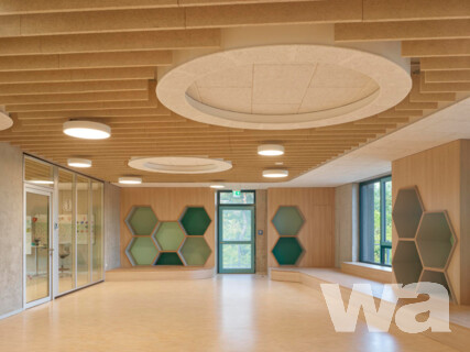 Neubau und denkmalgerechte Sanierung der Carlo-Mierendorff-Schule | © Roland Halbe