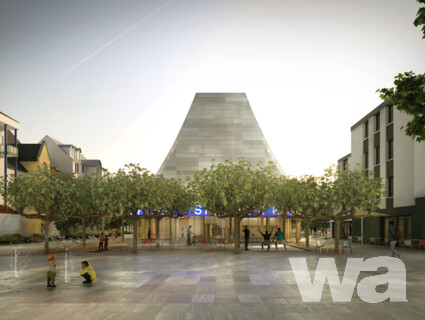 Neubau des Stadtteilzentrums