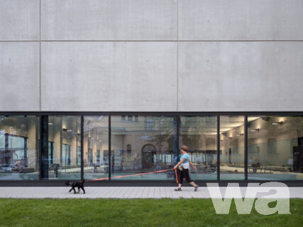 Modularer Schwimmbadneubau, Leipzig | © Marcus Bredt