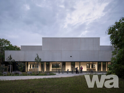 Modularer Schwimmbadneubau, Leipzig | © Marcus Bredt