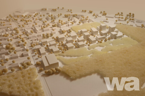 Wohngebiet an der Malchinger Straße