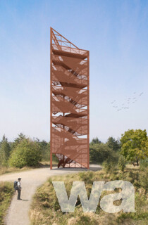 Errichtung eines Aussichtsturmes auf der Sophienhöhe im Rheinischen Revier