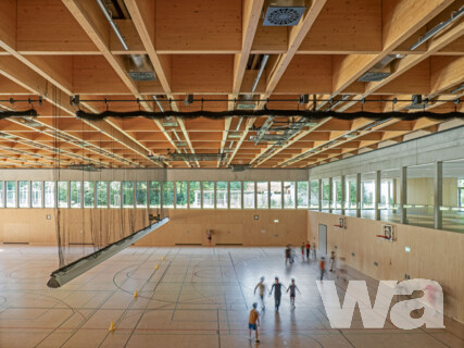 Neubau der Mehrzweckhalle am Lodererplatz | © Oliver Heinl