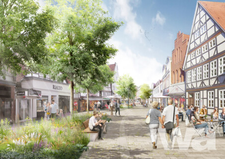 Fußgängerzone Wunstorf