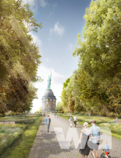 Freiraum im Wandel - Das Areal am Hermannsdenkmal neu erleben