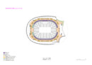 Arena – Grundriss 4. Obergeschoss | © Zaha Hadid Architects