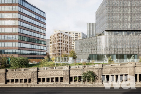 75 Studentenwohnungen, 75 Sozialwohnungen und Medienbibliothek | © 11h45