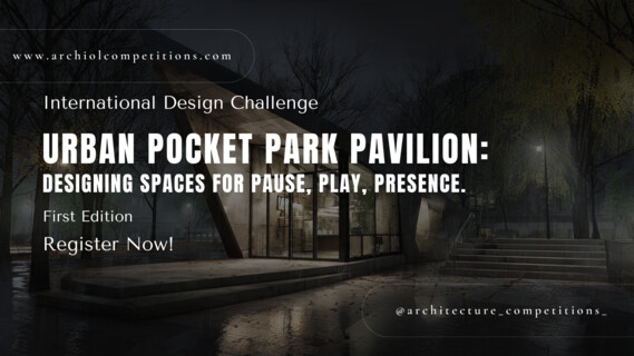 Urban Pocket Park Pavilion | Image: © Archiol Competitions