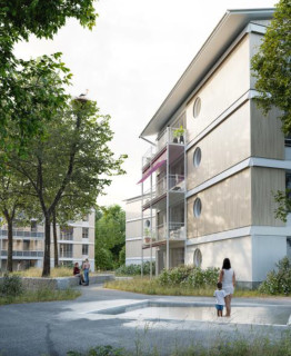 Wohnüberbauung Storchensiedlung "am Bach"