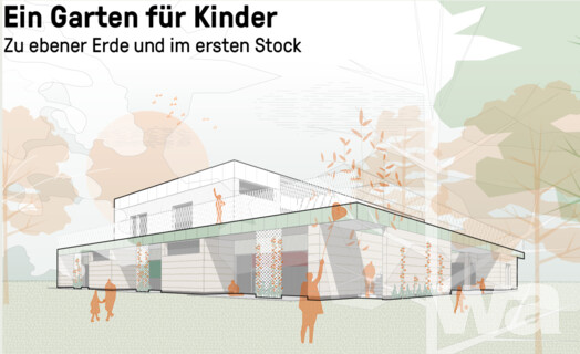 Neubau viergruppiger Kindergarten der Stadtgemeinde Gerasdorf