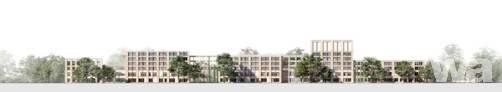 2. Preis: Baumschlager Eberle Architekten / be Hamburg GmbH, Hamburg | ATP Nürnberg Planungs GmbH, Nürnberg | TOPOTEK 1 Gesellschaft von Landschaftsarchitekten mbH, Berlin
