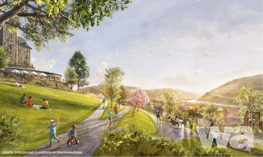 Umgestaltung und Aufwertung Burgberg und Umfeld Burg Klopp