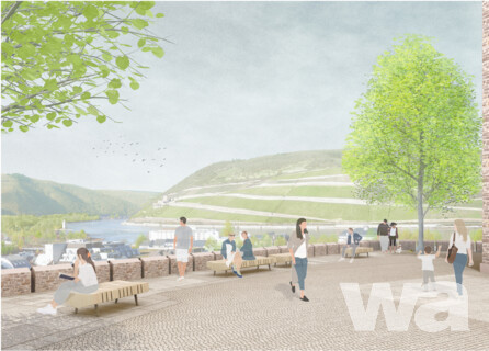 Umgestaltung und Aufwertung Burgberg und Umfeld Burg Klopp