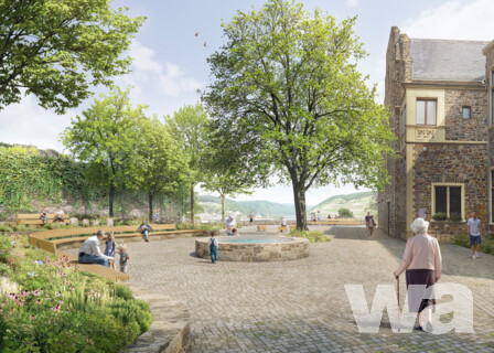 Umgestaltung und Aufwertung Burgberg und Umfeld Burg Klopp