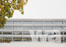 Neubau eines Lehr- und Lernzentrums der Hochschule RheinMain am Campus Kurt-Schumacher-Ring | © Burckhardt Architektur, Fritz Brunier